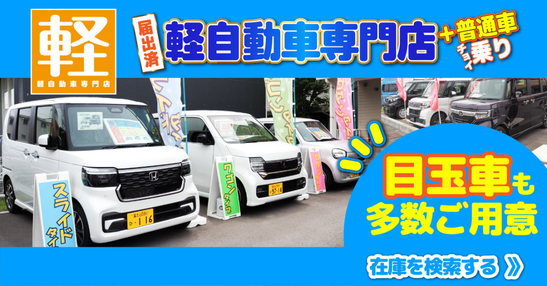 選りすぐりの目玉車をご用意しています！ステックは価格もとことん追求！